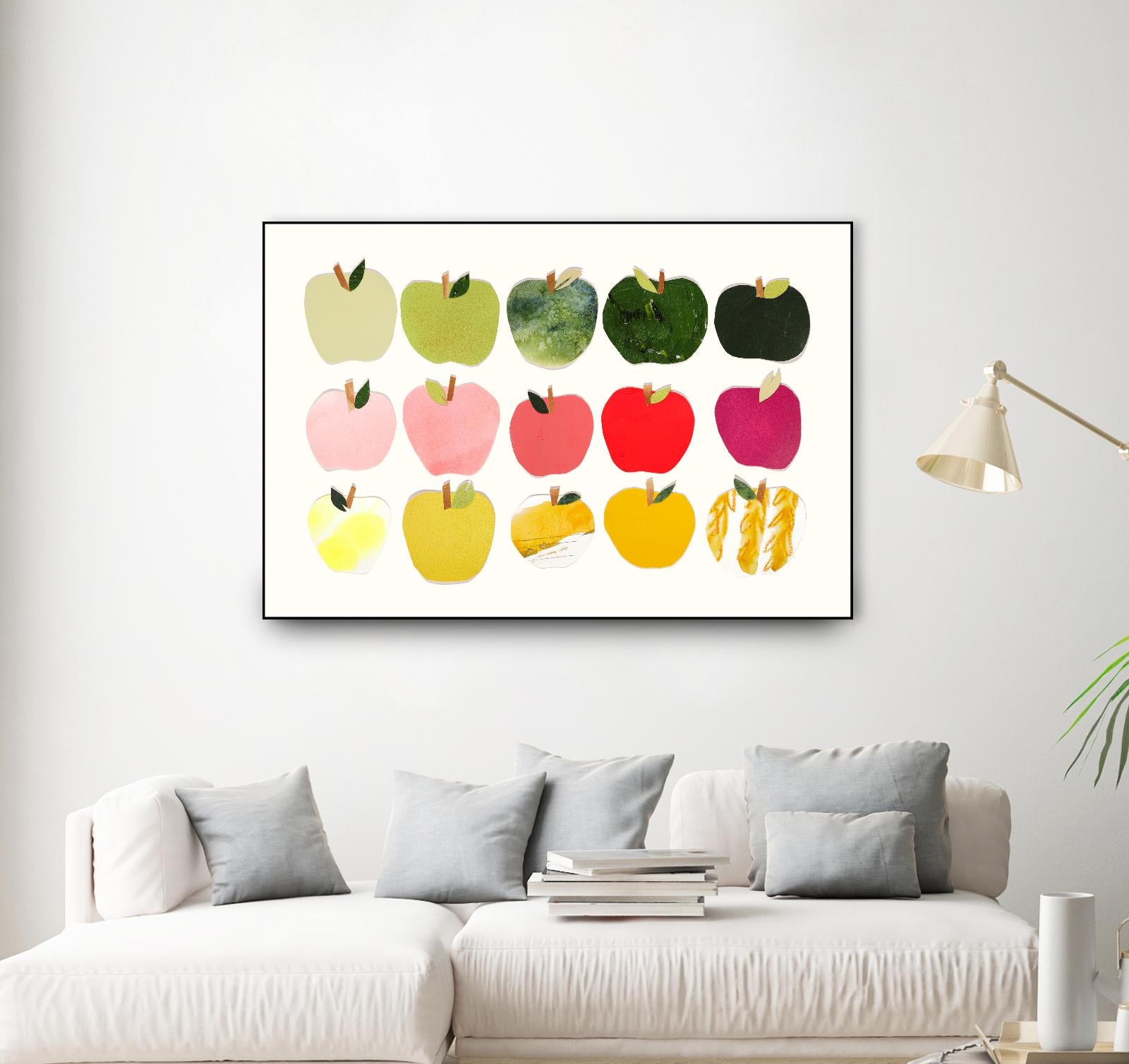 Apples to Apples by Emma Jones on GIANT ART - white still life