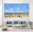 Beach Fragments C by THE Studio on GIANT ART - brown nautical