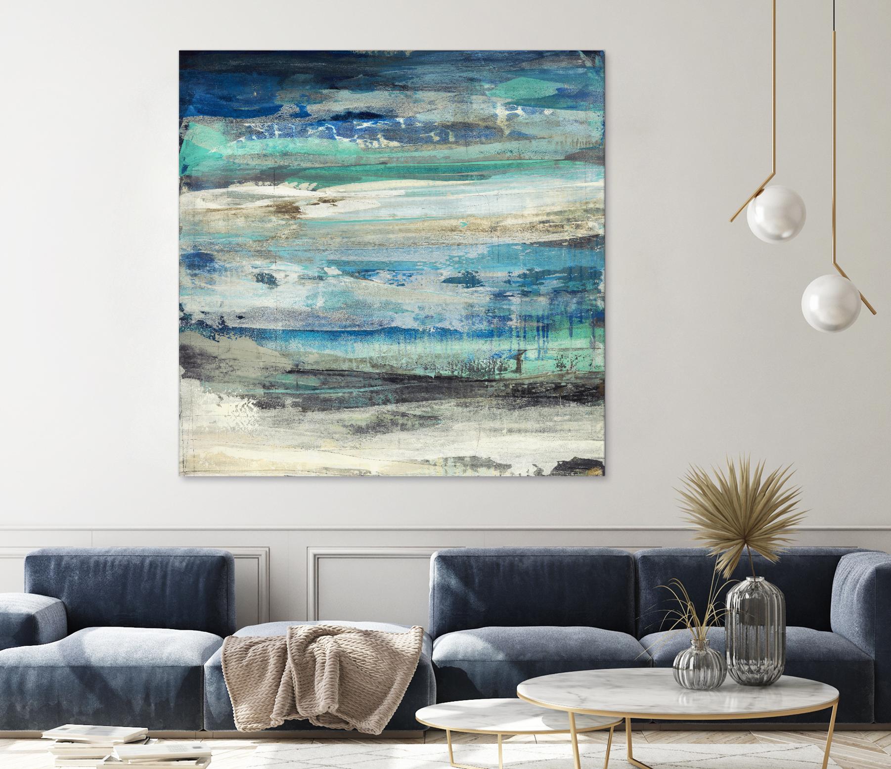 Open Sky 1 by Maeve Harris on GIANT ART - green abstract