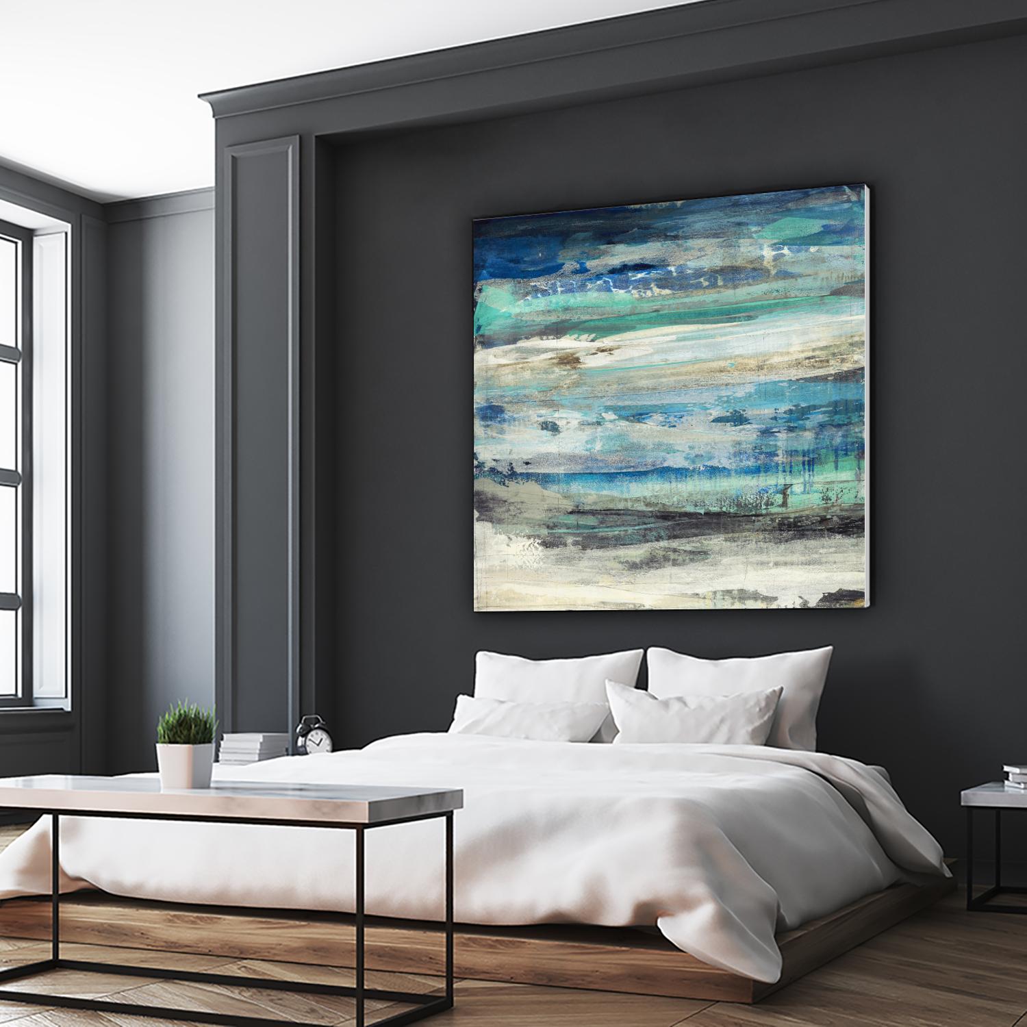 Open Sky 1 by Maeve Harris on GIANT ART - green abstract