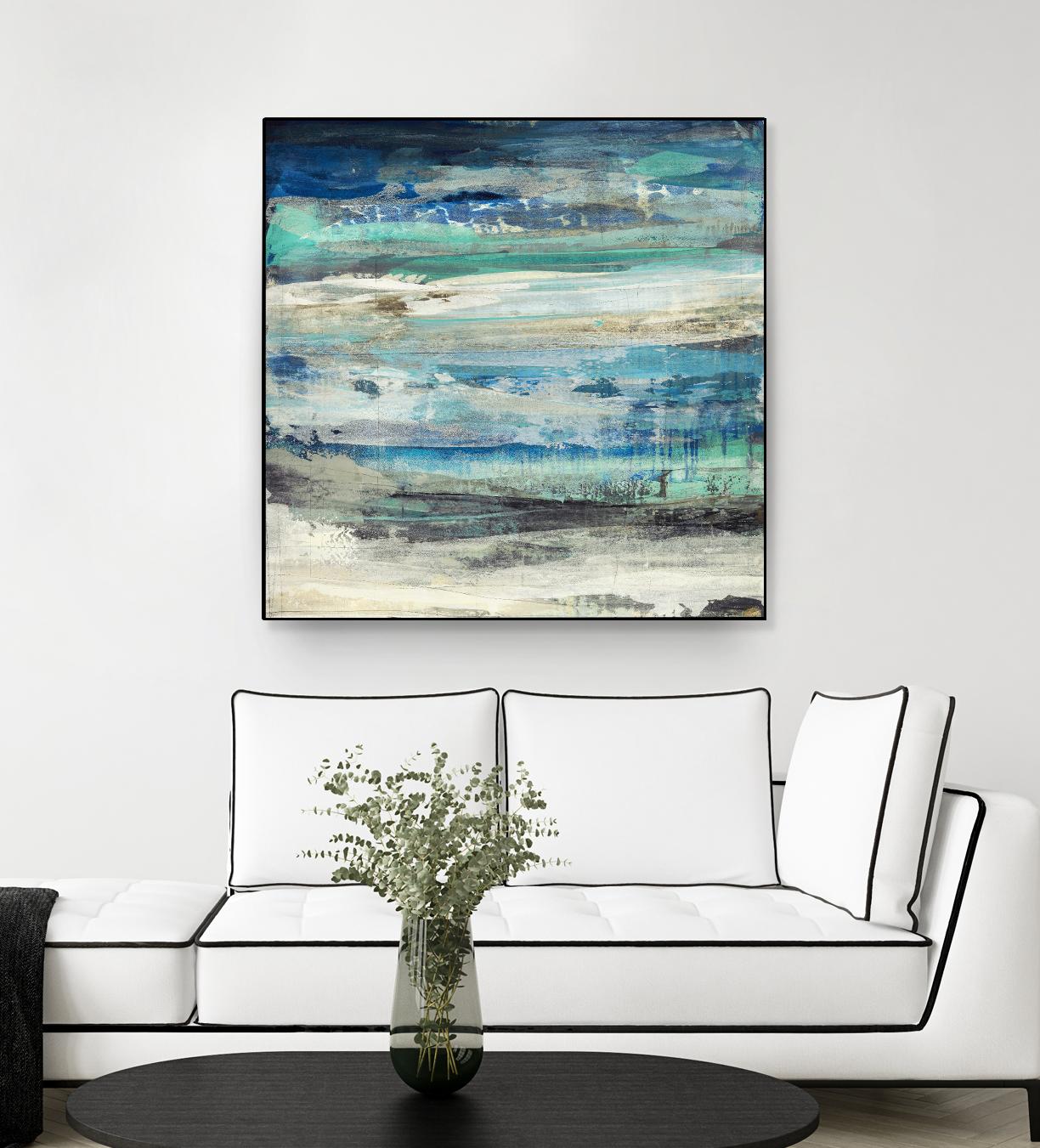 Open Sky 1 by Maeve Harris on GIANT ART - green abstract
