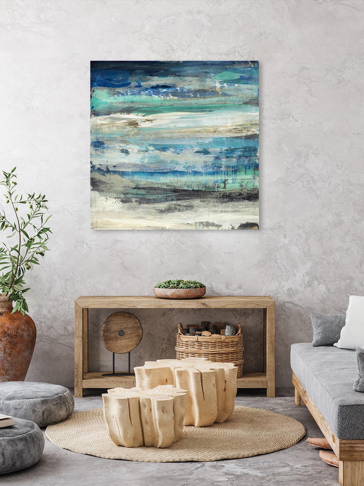 Open Sky 1 by Maeve Harris on GIANT ART - green abstract