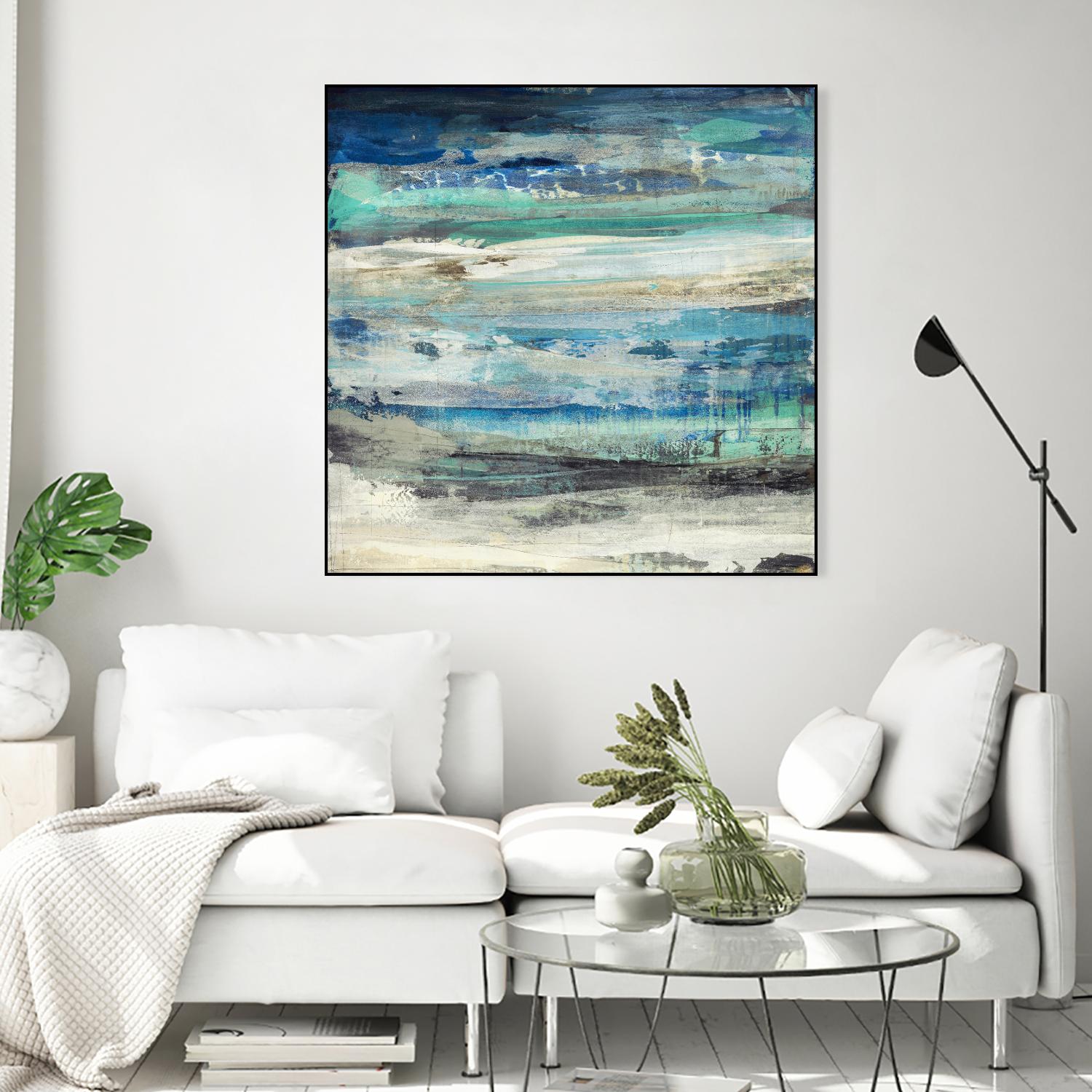 Open Sky 1 by Maeve Harris on GIANT ART - green abstract