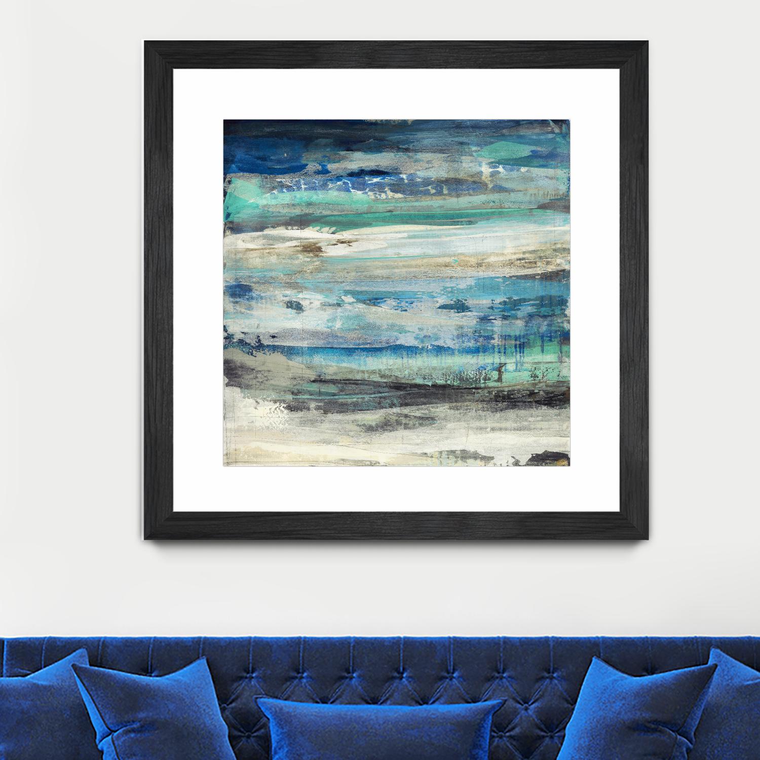 Open Sky 1 by Maeve Harris on GIANT ART - green abstract