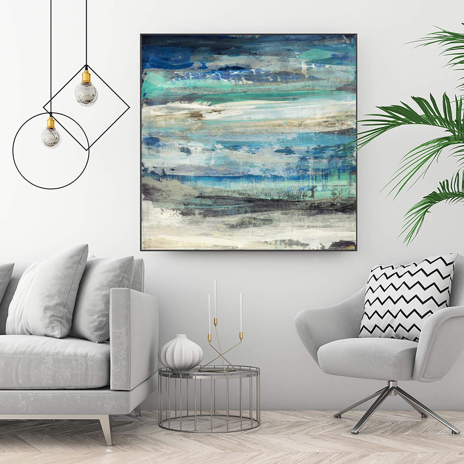 Open Sky 1 by Maeve Harris on GIANT ART - green abstract