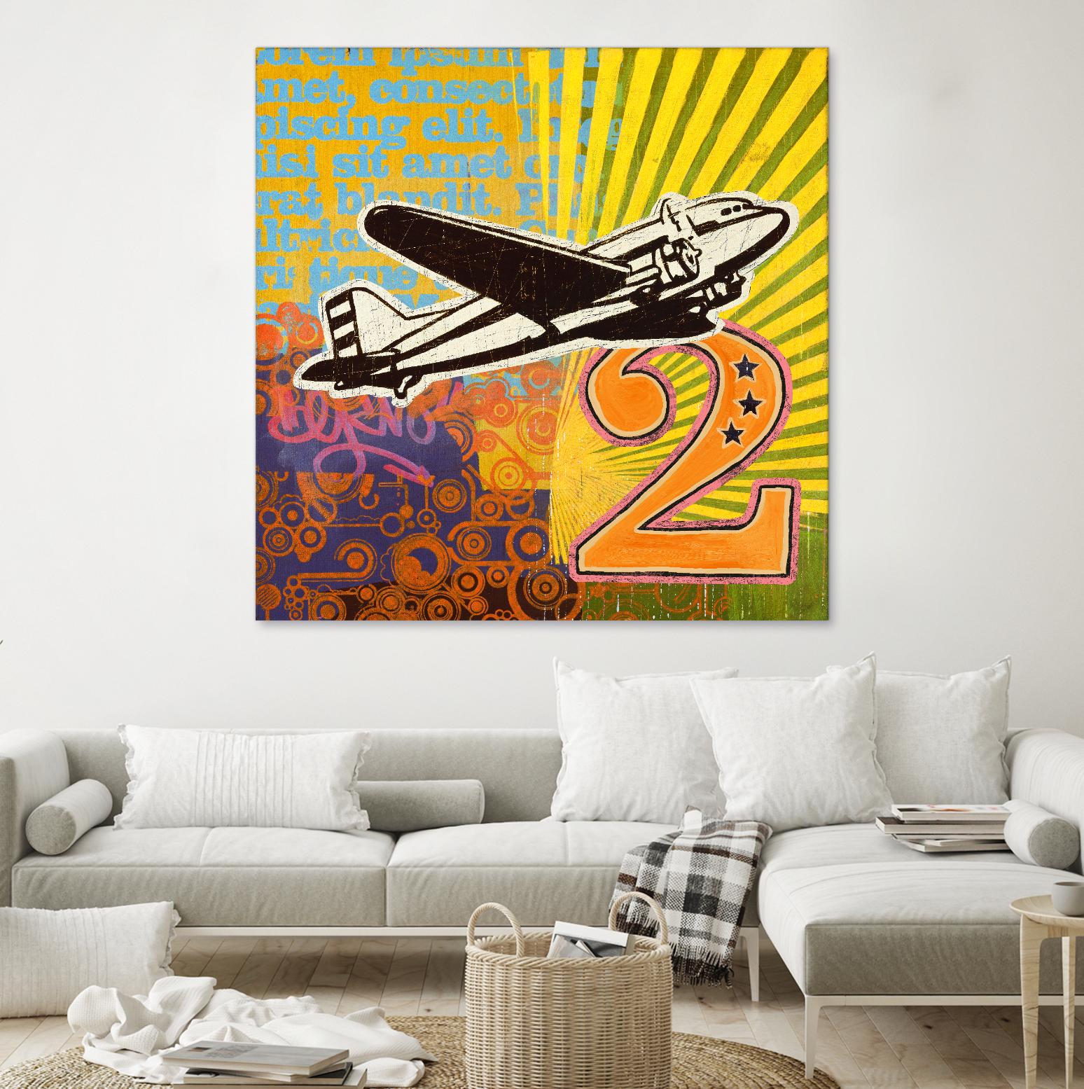 Plane 2 by Johnny Taylor on GIANT ART - black contemporary