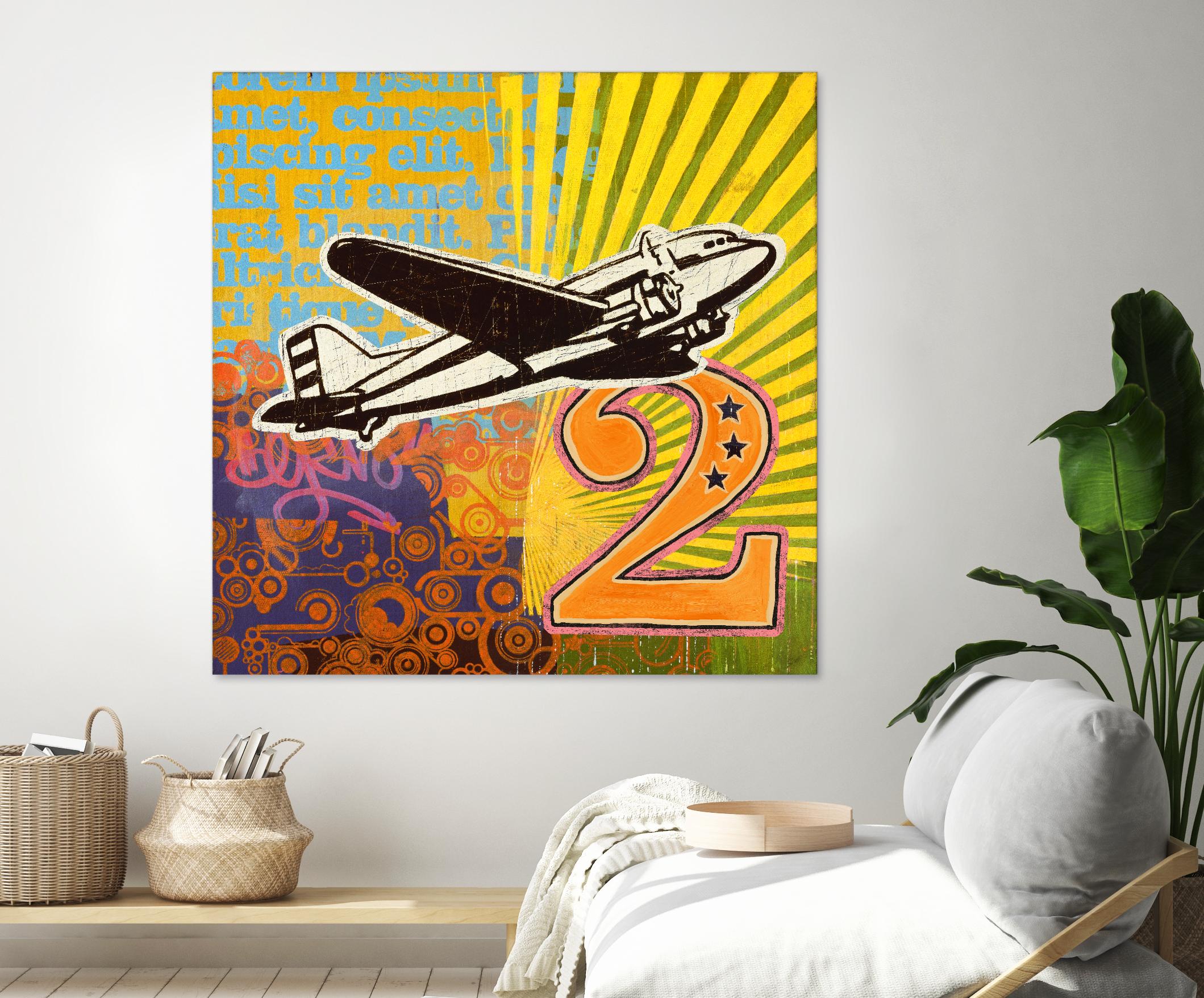 Plane 2 by Johnny Taylor on GIANT ART - black contemporary
