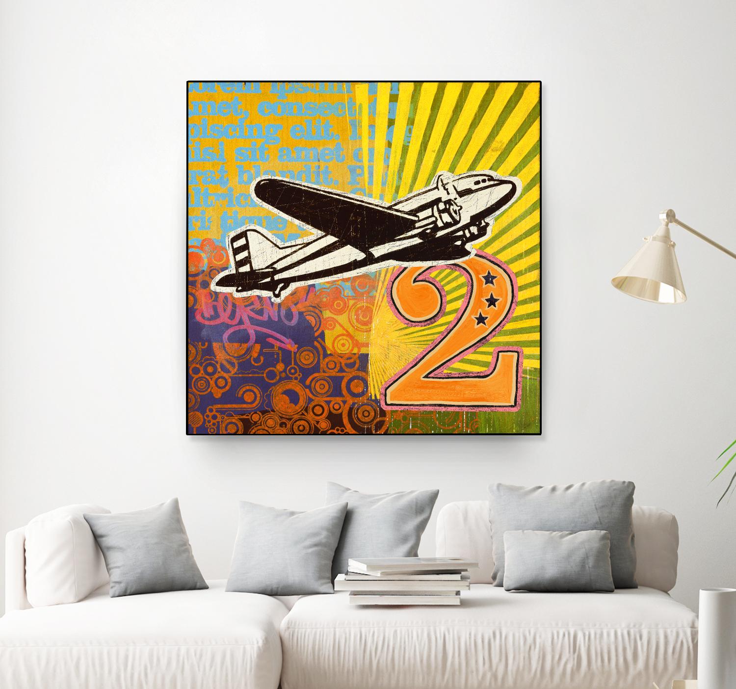 Plane 2 by Johnny Taylor on GIANT ART - black contemporary