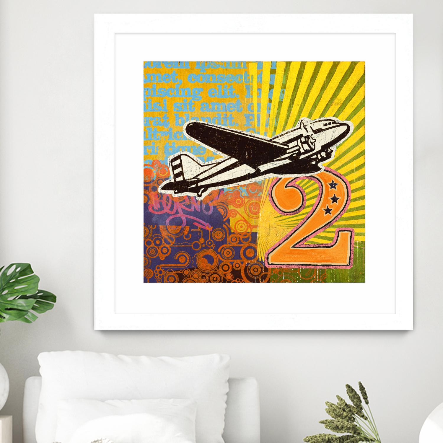 Plane 2 by Johnny Taylor on GIANT ART - black contemporary