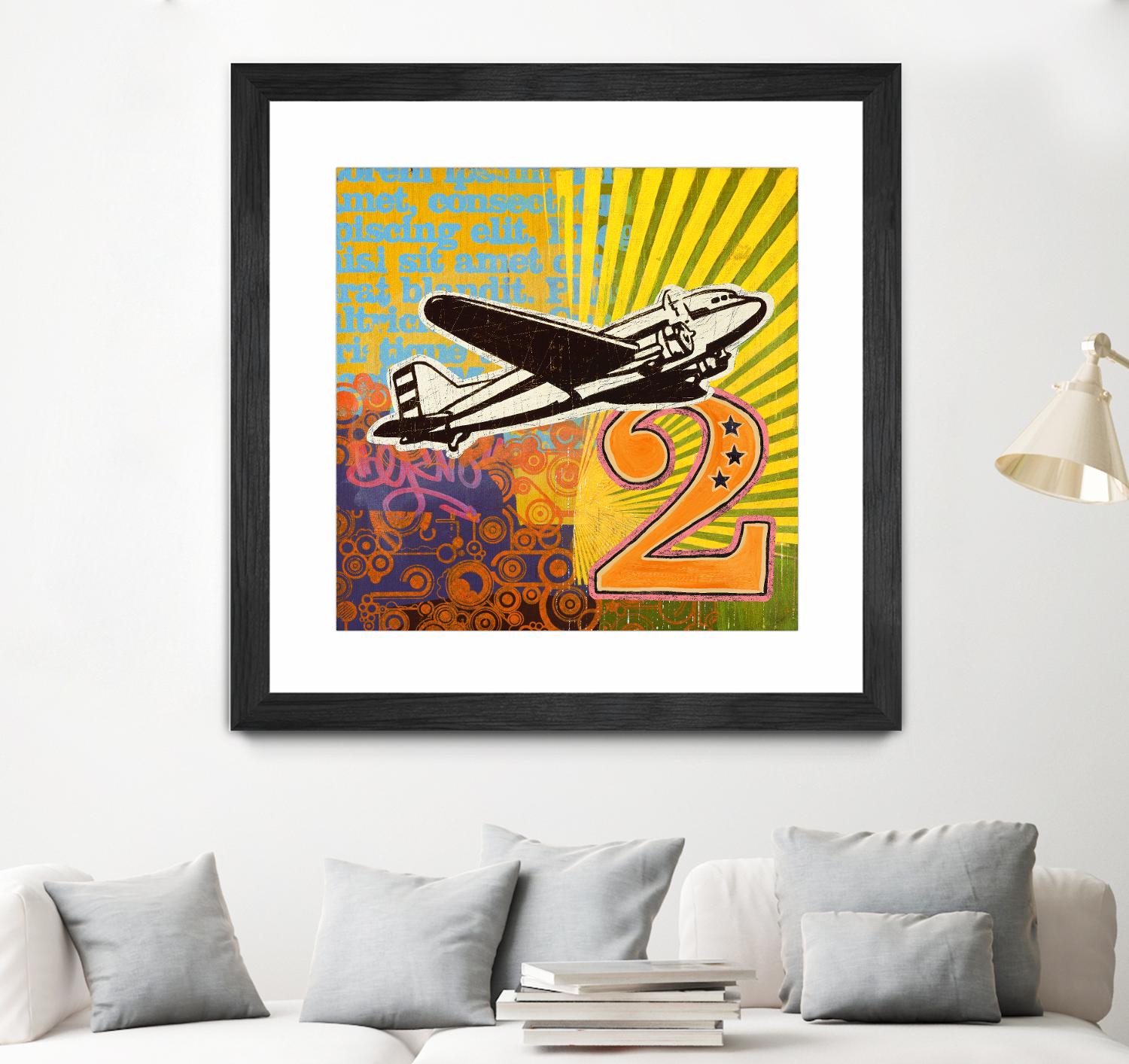 Plane 2 by Johnny Taylor on GIANT ART - black contemporary