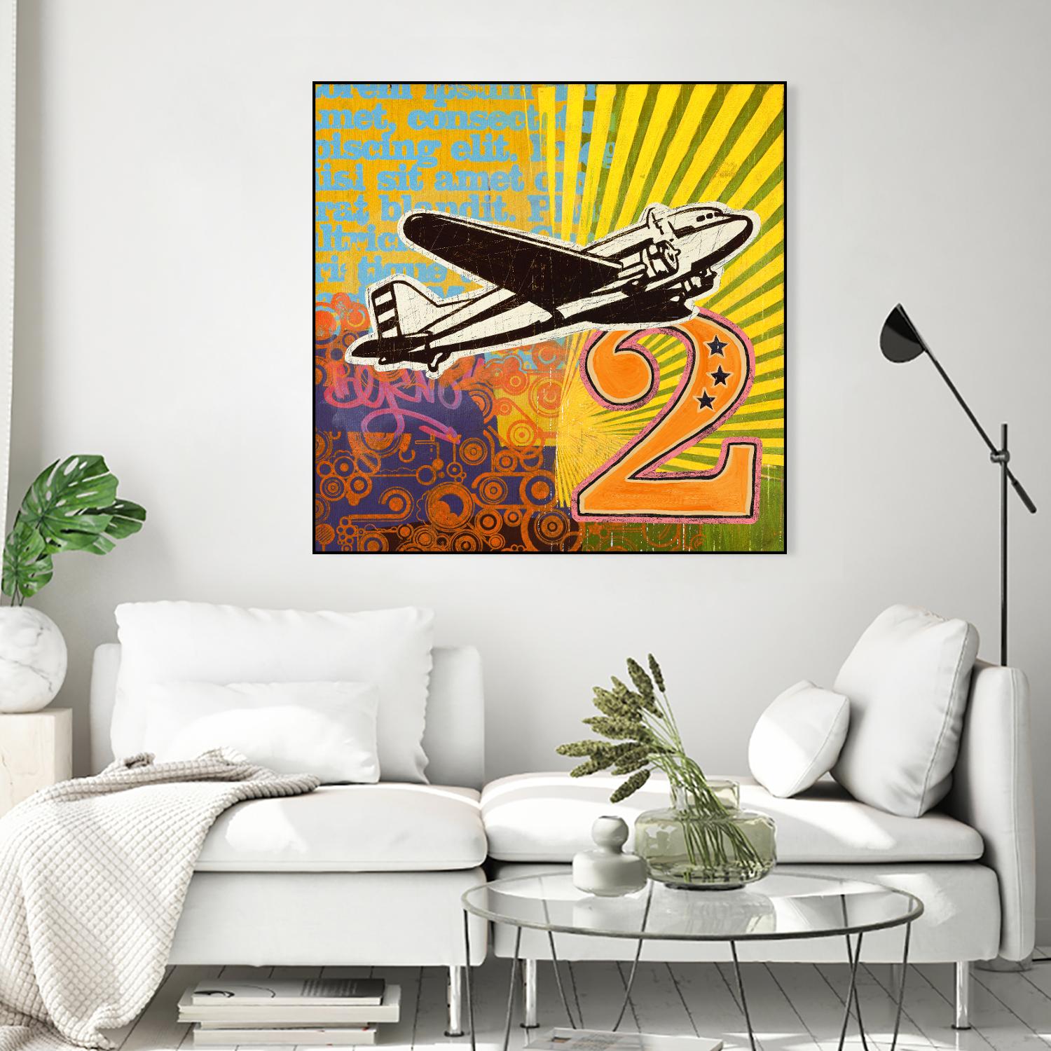 Plane 2 by Johnny Taylor on GIANT ART - black contemporary