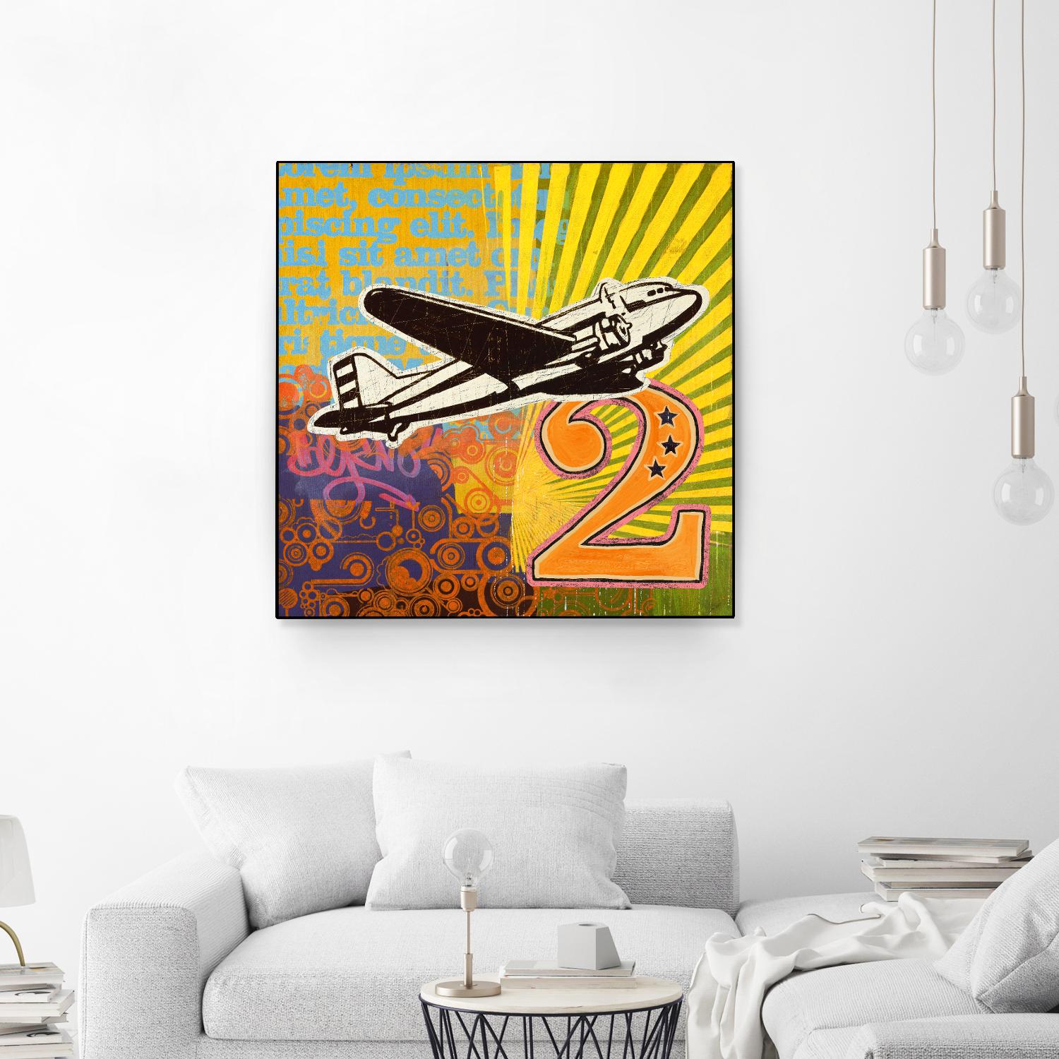 Plane 2 by Johnny Taylor on GIANT ART - black contemporary