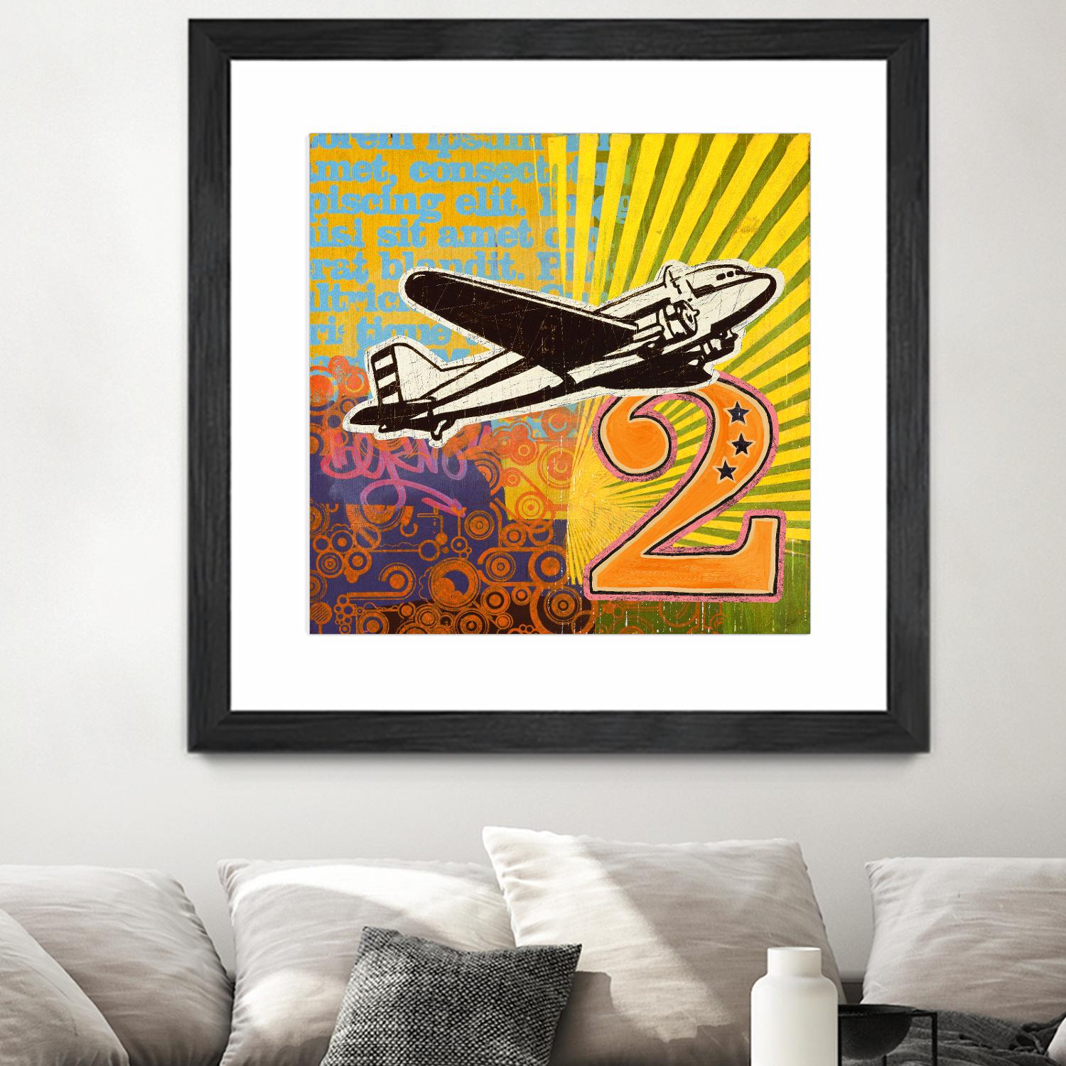 Plane 2 by Johnny Taylor on GIANT ART - black contemporary