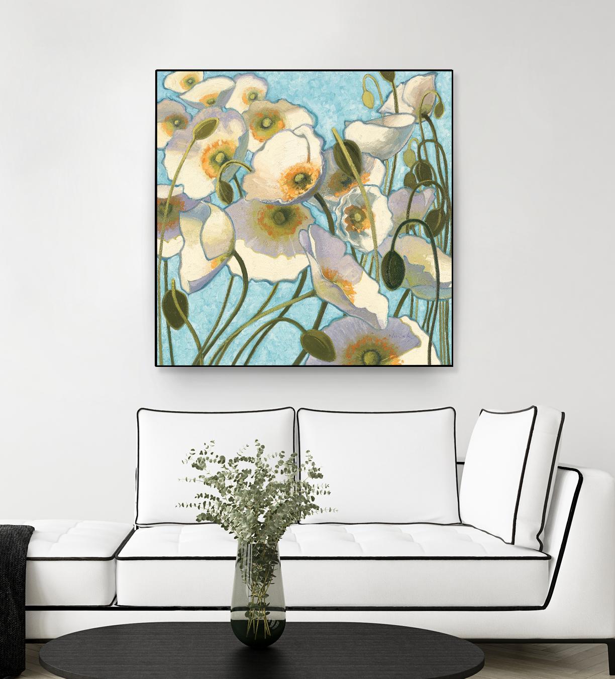 Chantilly by Shirley Novak on GIANT ART - yellow floral