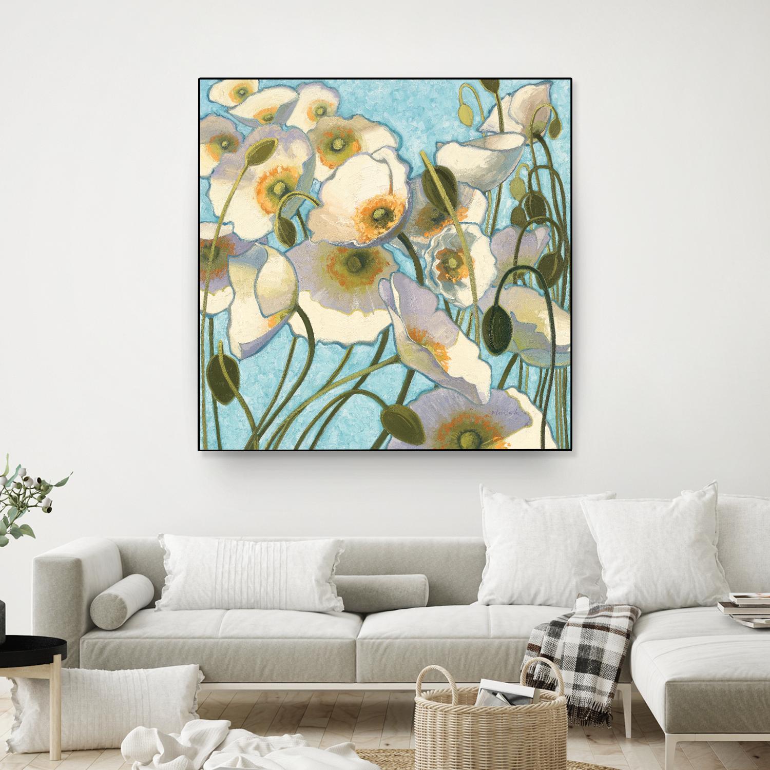 Chantilly by Shirley Novak on GIANT ART - yellow floral