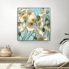 Chantilly by Shirley Novak on GIANT ART - yellow floral