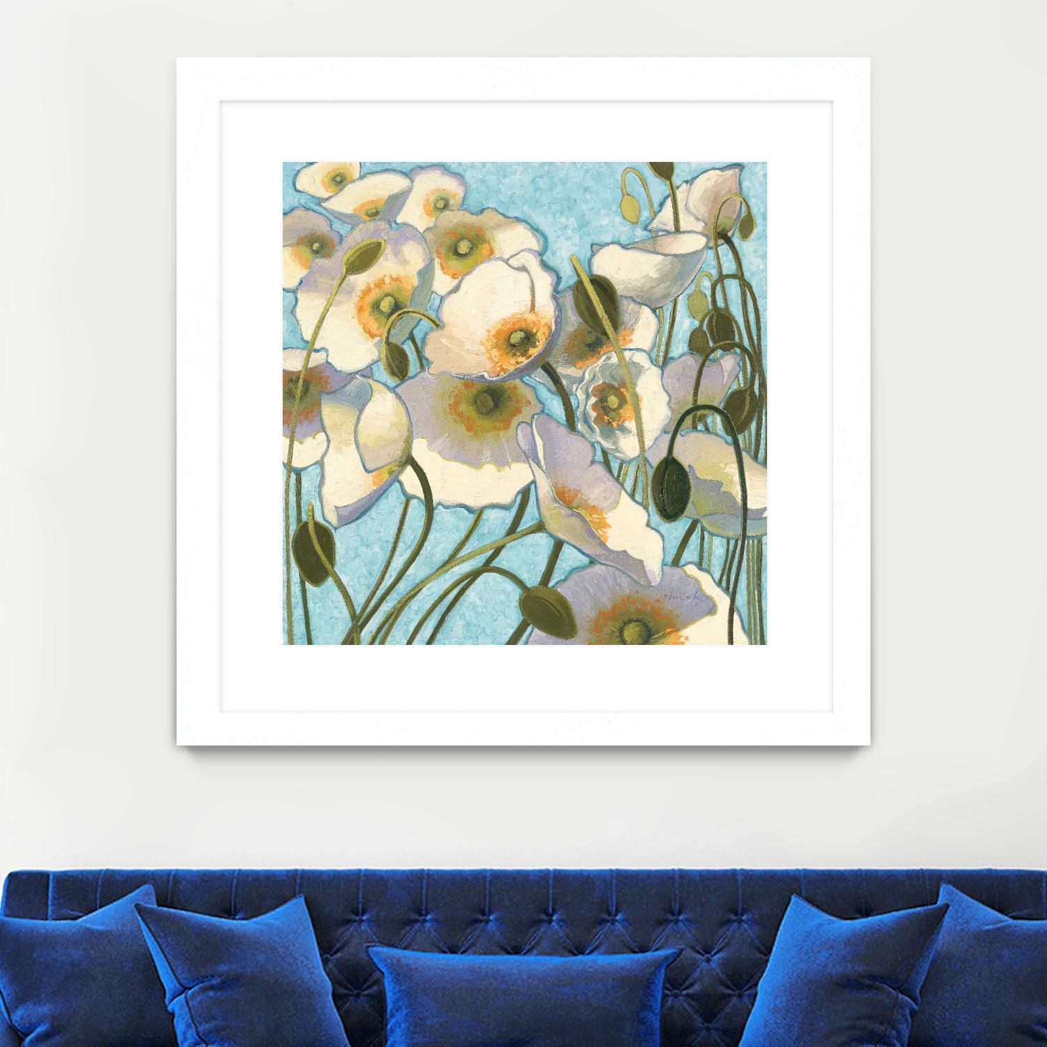 Chantilly by Shirley Novak on GIANT ART - yellow floral