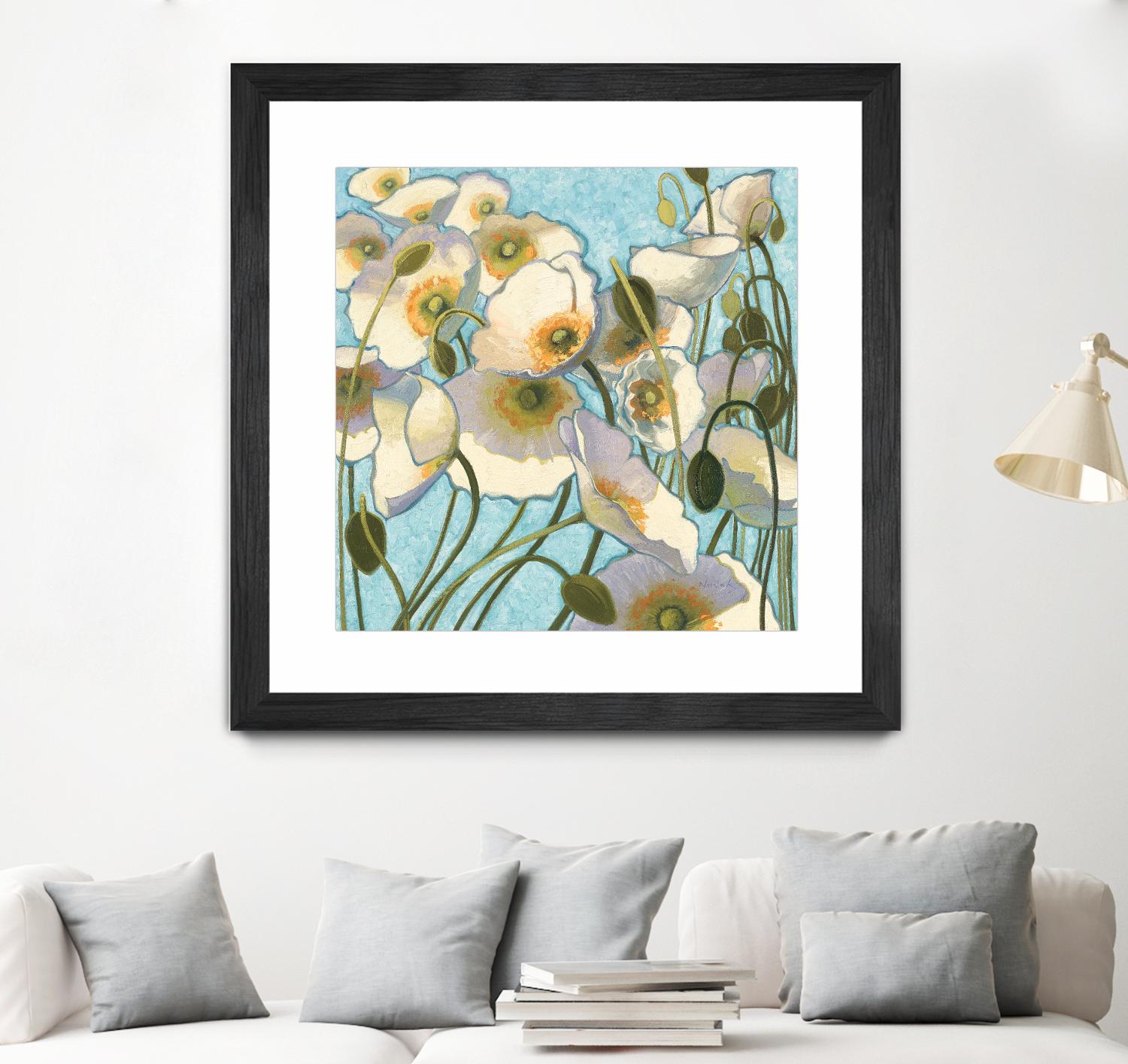Chantilly by Shirley Novak on GIANT ART - yellow floral
