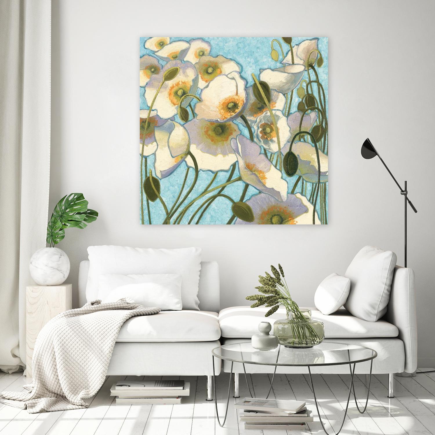 Chantilly by Shirley Novak on GIANT ART - yellow floral