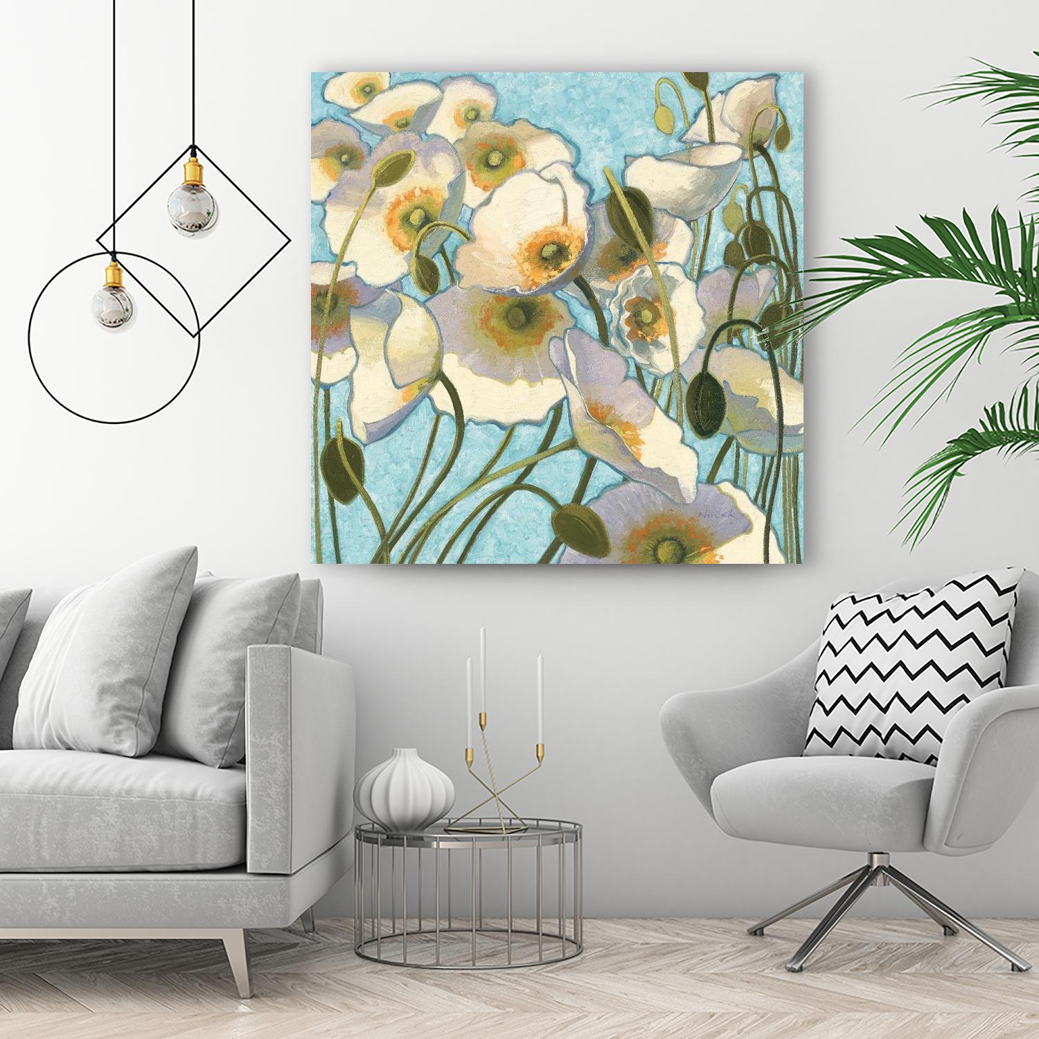 Chantilly by Shirley Novak on GIANT ART - yellow floral
