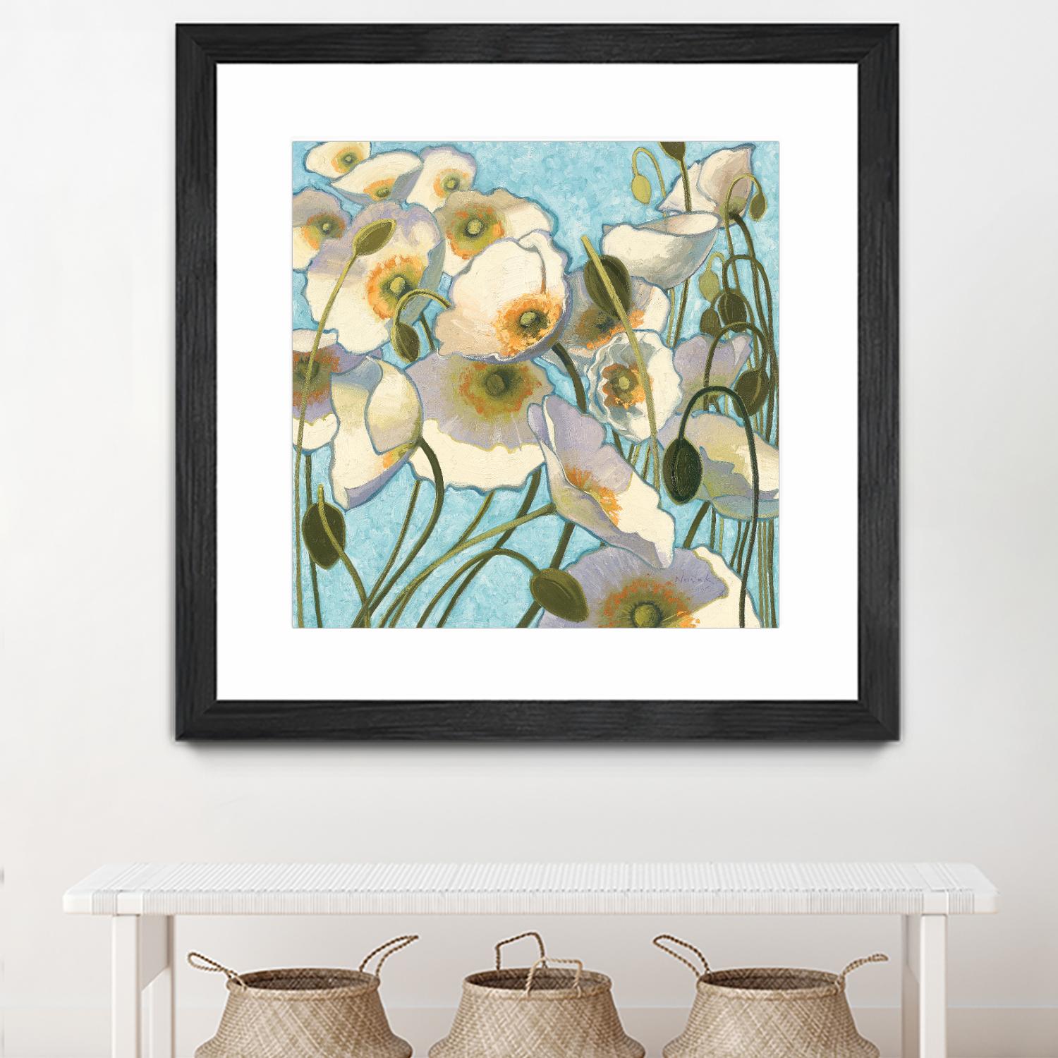 Chantilly by Shirley Novak on GIANT ART - yellow floral