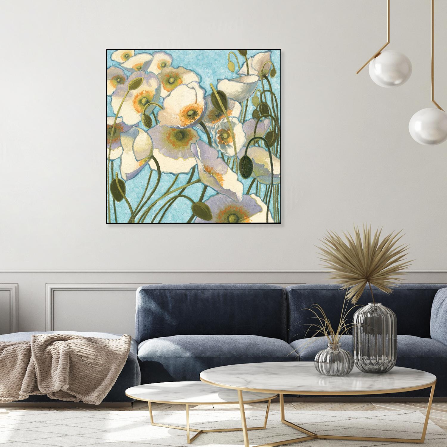 Chantilly by Shirley Novak on GIANT ART - yellow floral