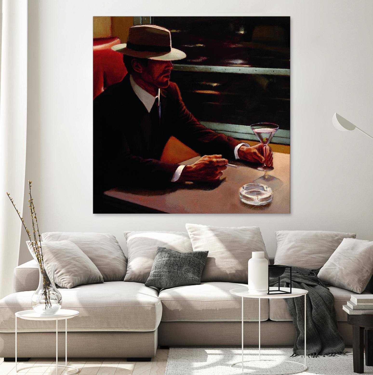 Dry Martini Crop I by Myles Sullivan on GIANT ART - beige men and women