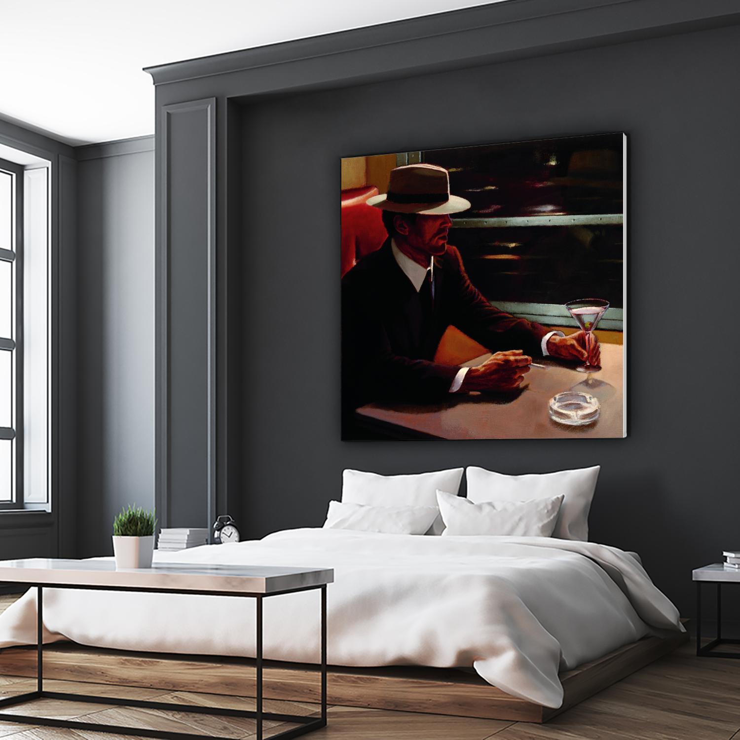 Dry Martini Crop I by Myles Sullivan on GIANT ART - beige men and women