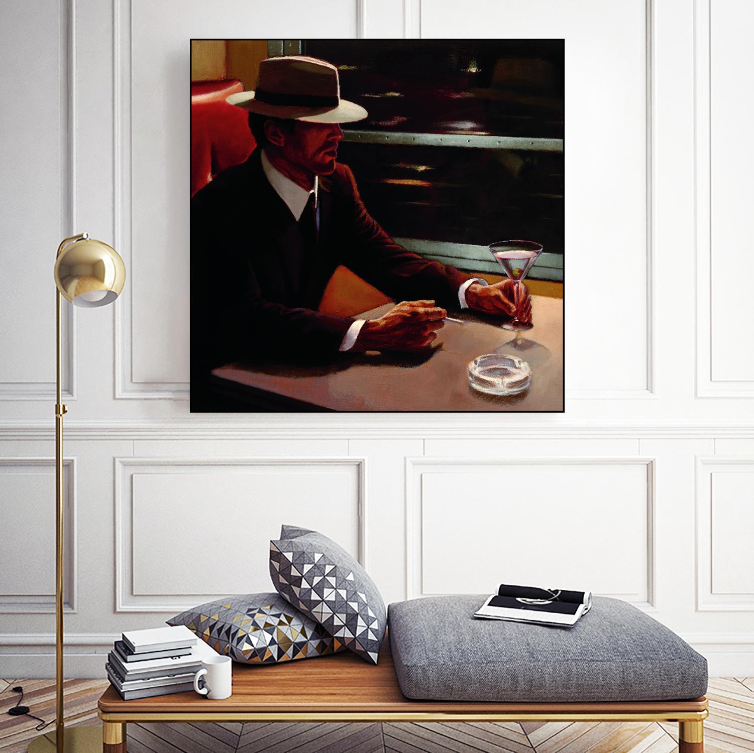 Dry Martini Crop I by Myles Sullivan on GIANT ART - beige men and women