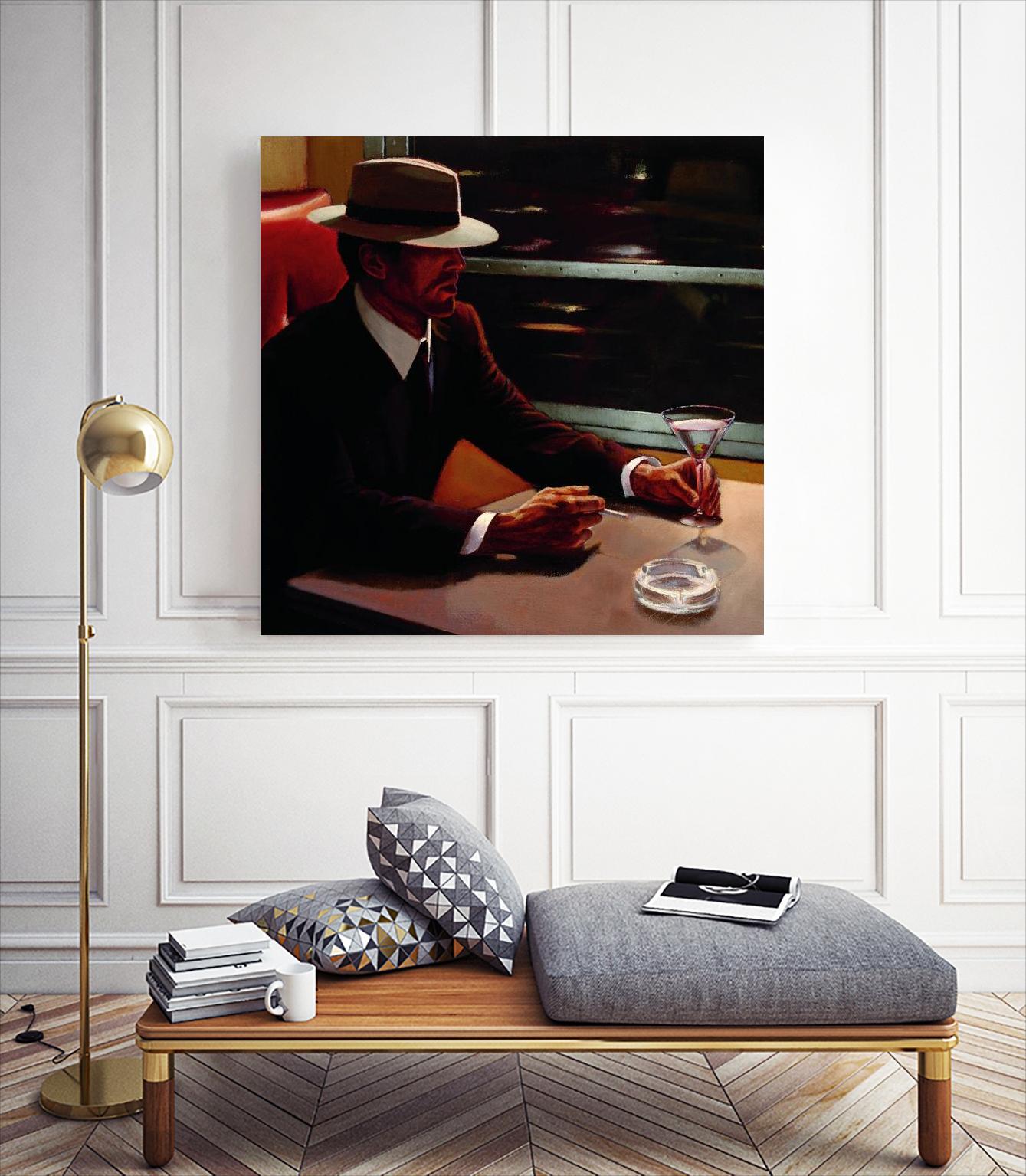 Dry Martini Crop I by Myles Sullivan on GIANT ART - beige men and women