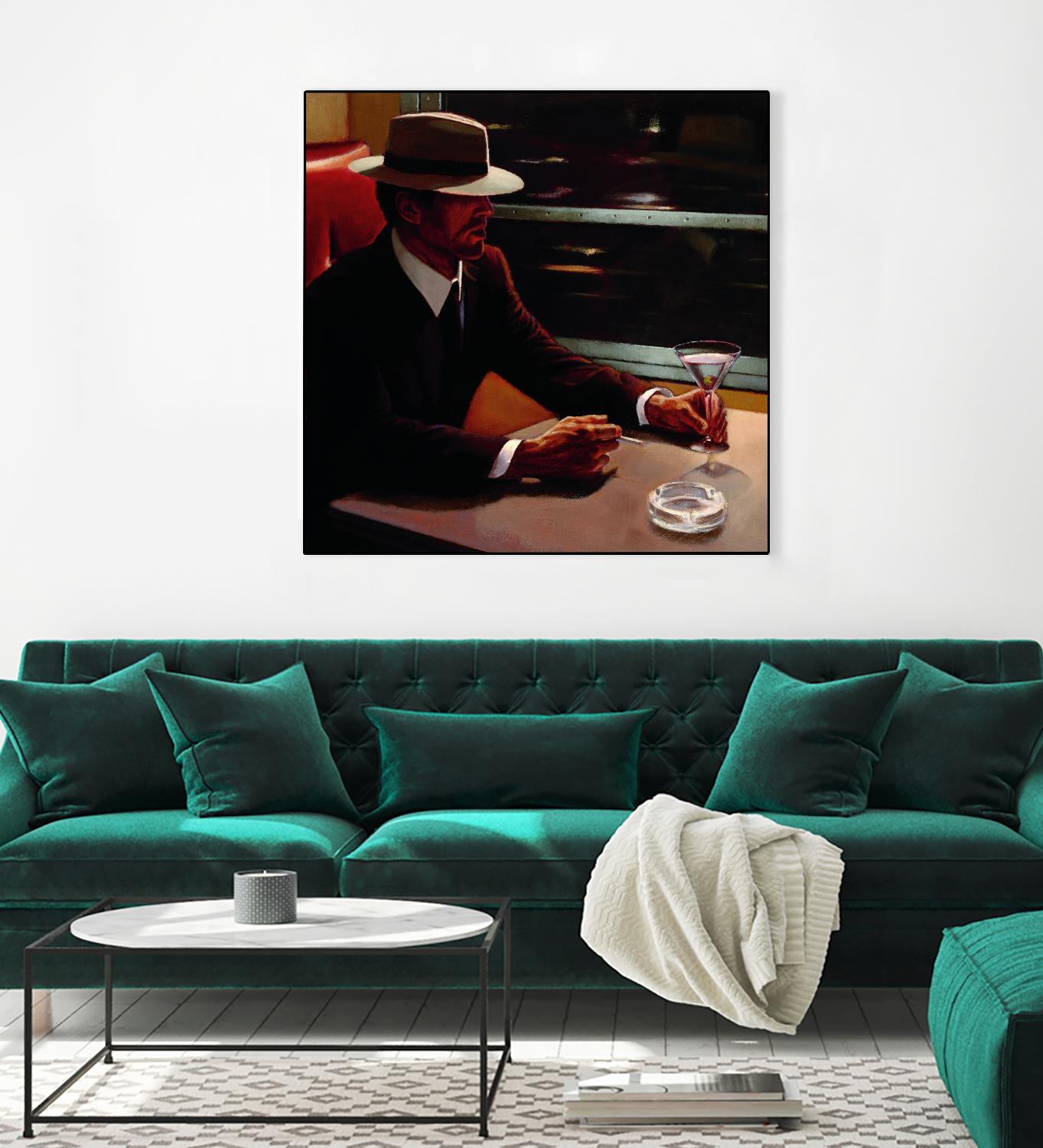 Dry Martini Crop I by Myles Sullivan on GIANT ART - beige men and women