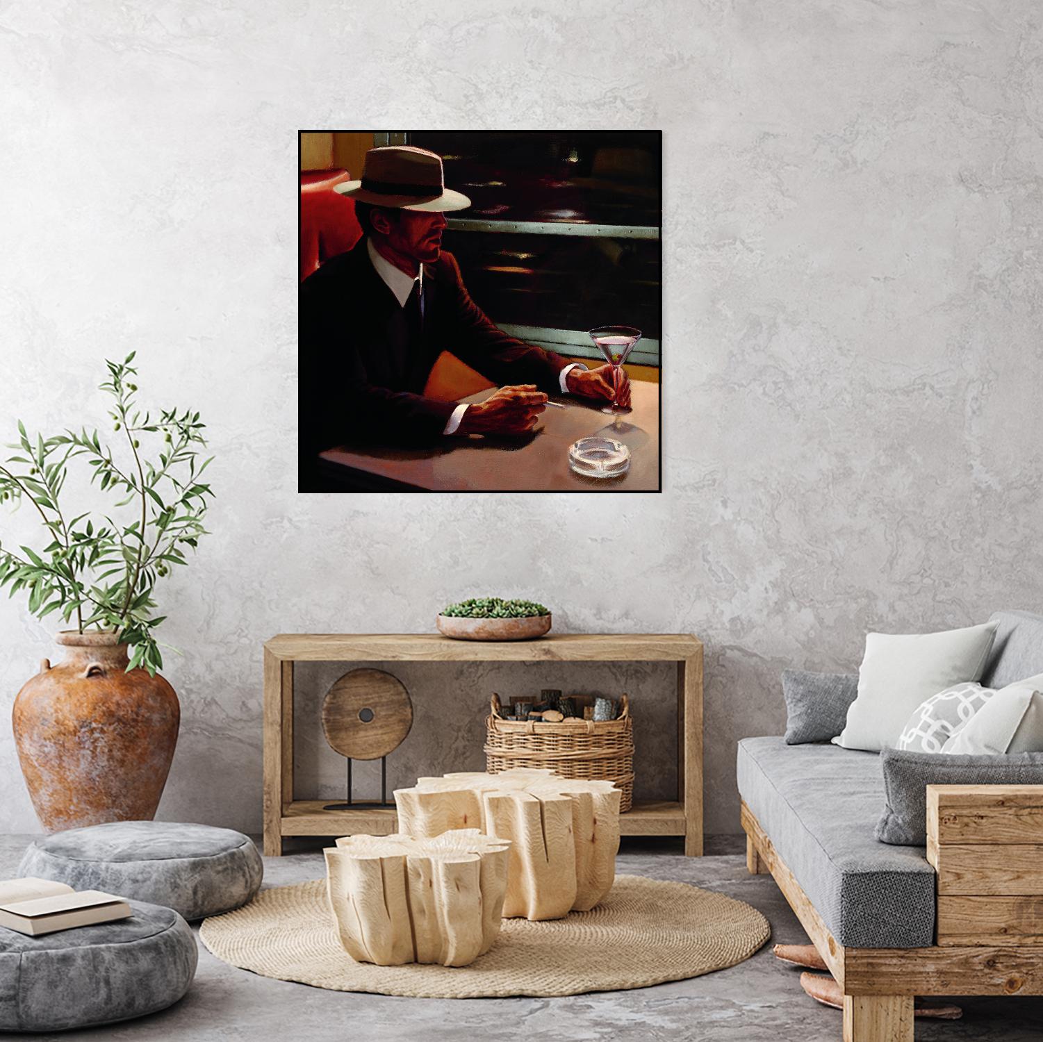 Dry Martini Crop I by Myles Sullivan on GIANT ART - beige men and women