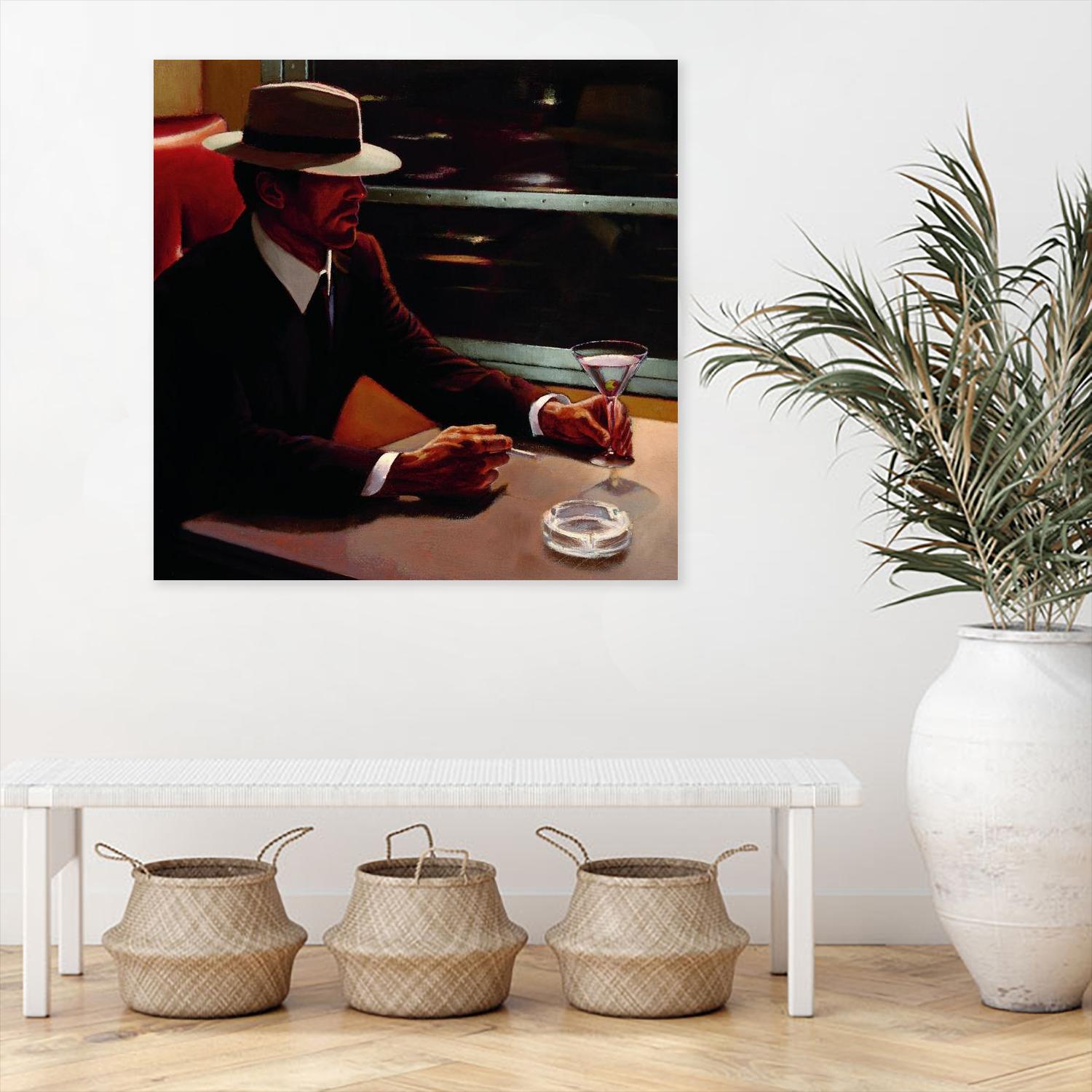 Dry Martini Crop I by Myles Sullivan on GIANT ART - beige men and women