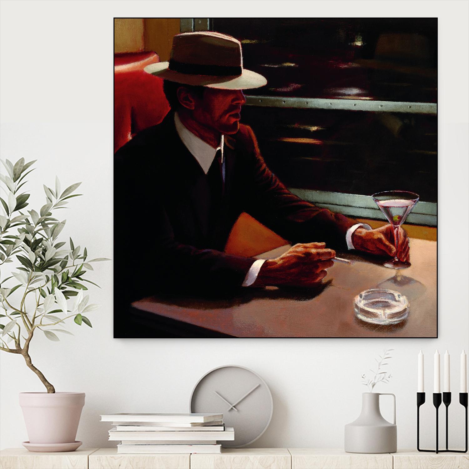 Dry Martini Crop I by Myles Sullivan on GIANT ART - beige men and women