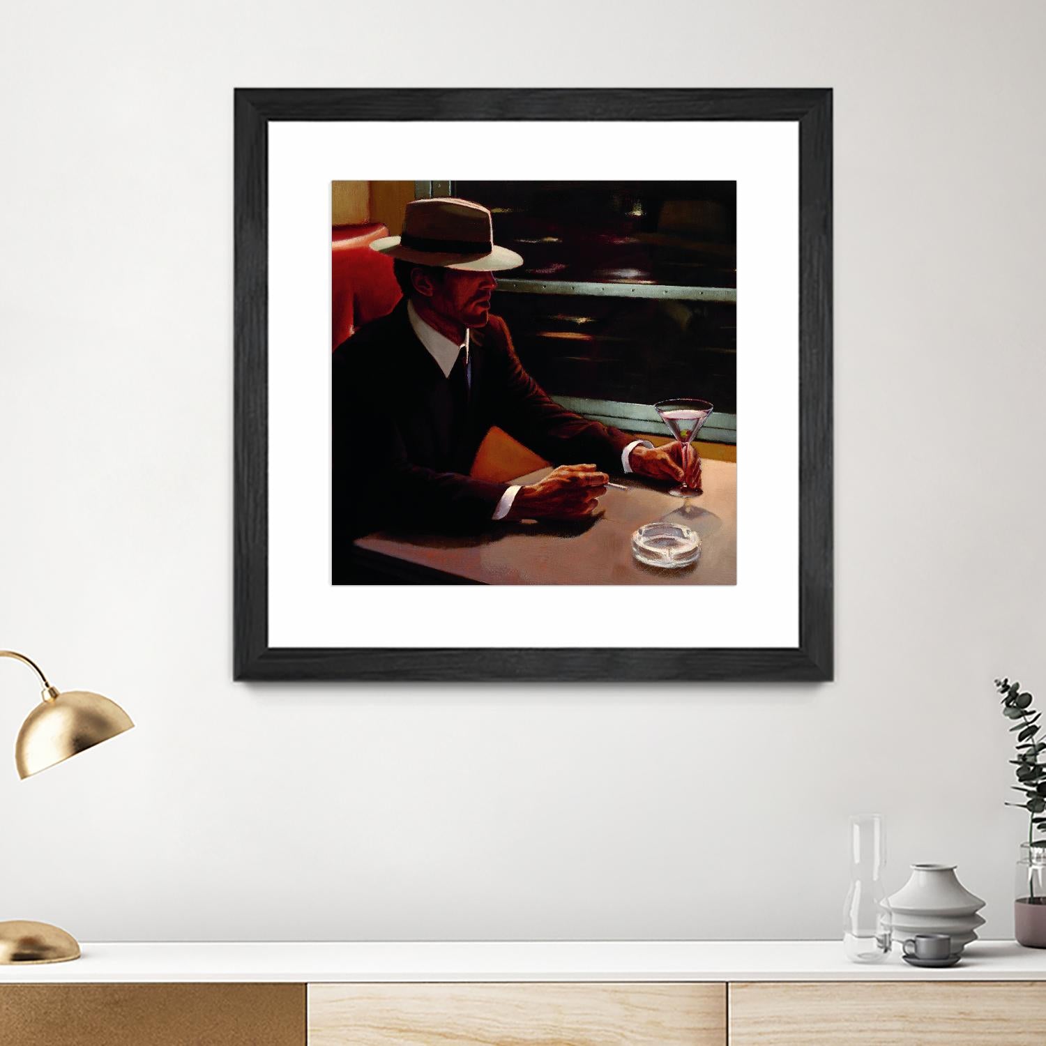 Dry Martini Crop I by Myles Sullivan on GIANT ART - beige men and women