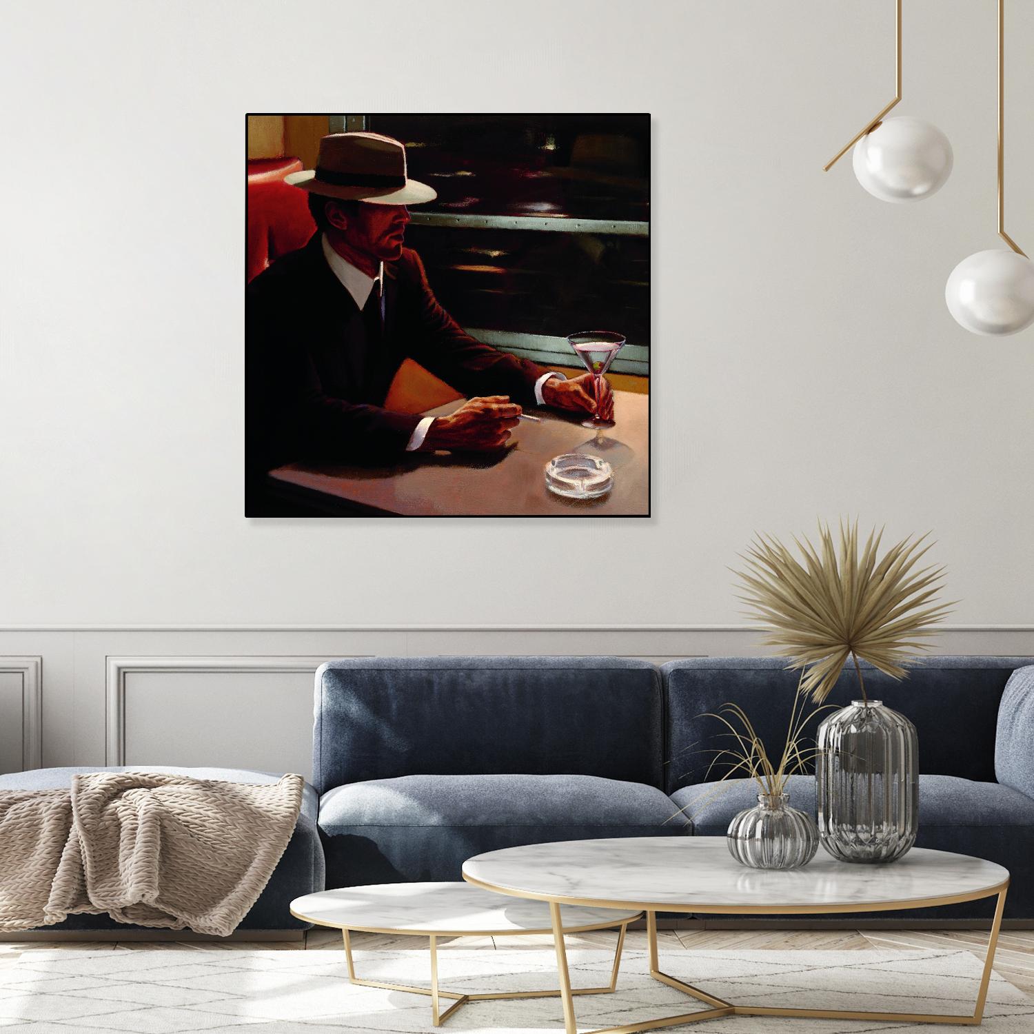 Dry Martini Crop I by Myles Sullivan on GIANT ART - beige men and women