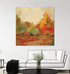 Fall Forest II by Silvia Vassileva on GIANT ART - yellow landscape