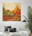 Fall Forest II by Silvia Vassileva on GIANT ART - yellow landscape