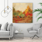 Fall Forest II by Silvia Vassileva on GIANT ART - yellow landscape