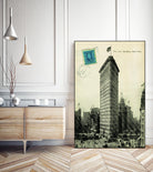 Flat Iron by Portfolio on GIANT ART - grey vintage