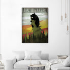 Leaf Peeper by Ryan Fowler on GIANT ART - green animals