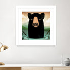 Skinny Dip Crop by Ryan Fowler on GIANT ART - blue animals