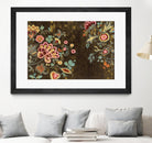 Decorative Paisley by Silvia Vassileva on GIANT ART - pink floral