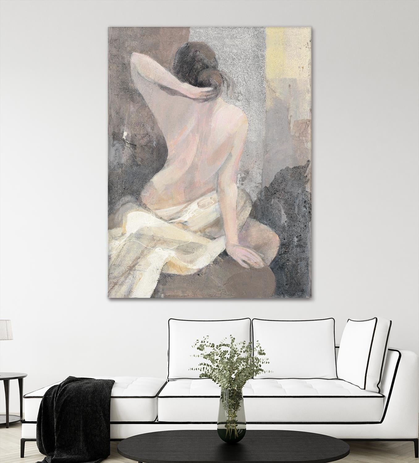 After the Bath I by Albena Hristova on GIANT ART - beige men and women