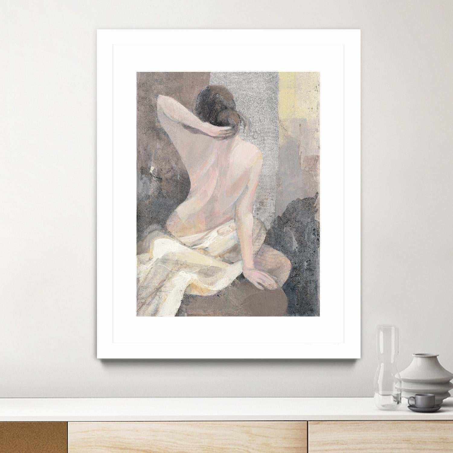 After the Bath I by Albena Hristova on GIANT ART - beige men and women