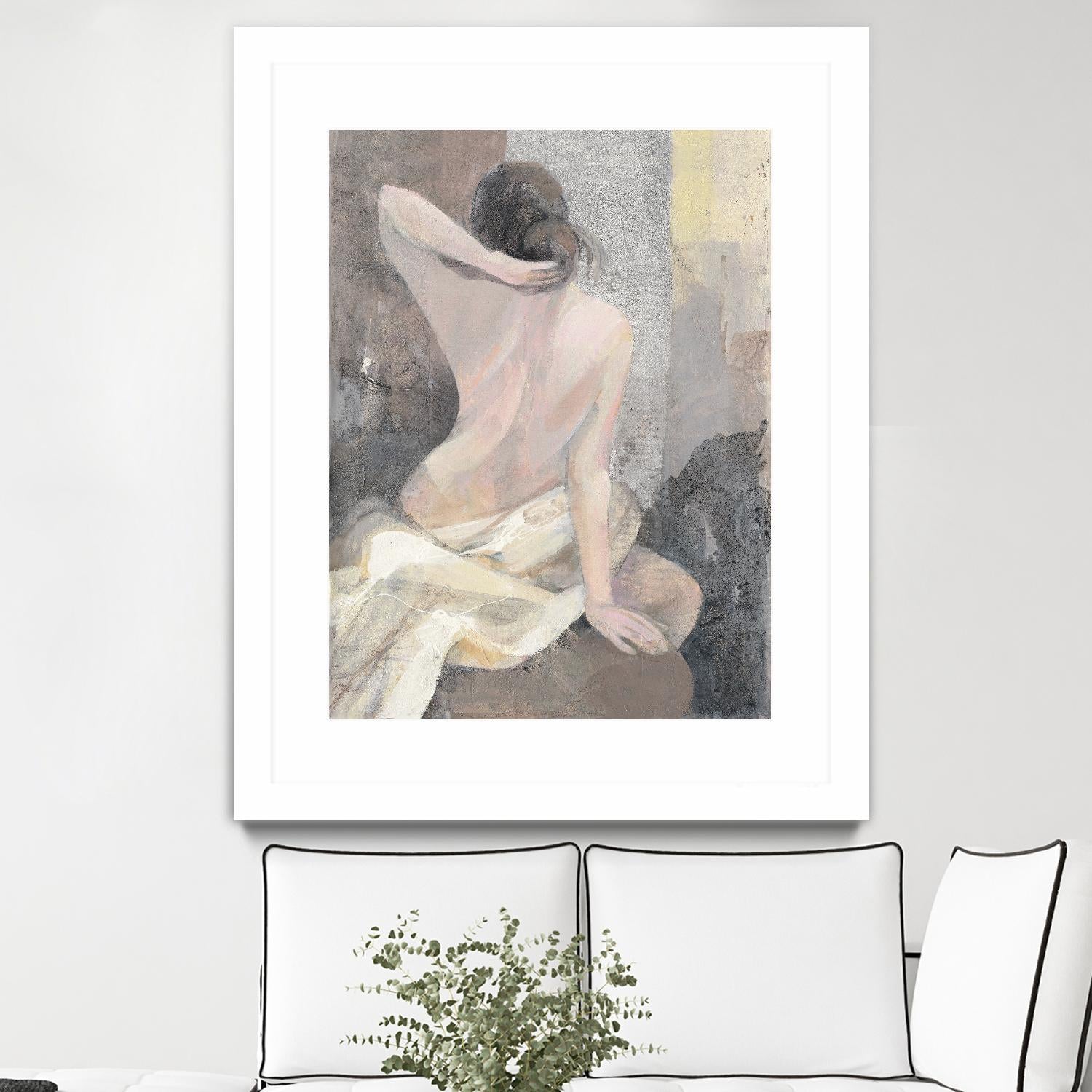 After the Bath I by Albena Hristova on GIANT ART - beige men and women