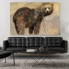 Backward Glance by Albena Hristova on GIANT ART - beige animals