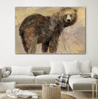 Backward Glance by Albena Hristova on GIANT ART - beige animals