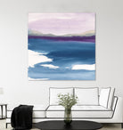 Plum Glow by Chris Paschke on GIANT ART - blue abstract