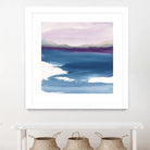 Plum Glow by Chris Paschke on GIANT ART - blue abstract